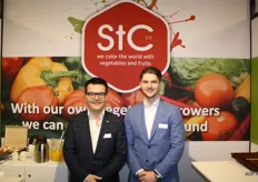 STC Int is onlangs met BE Fresh verhuisd naar een nieuw pand. Op de foto Jan van der Kaden en Thomas Brugman, die aan het pionieren zijn geslagen in Marokko